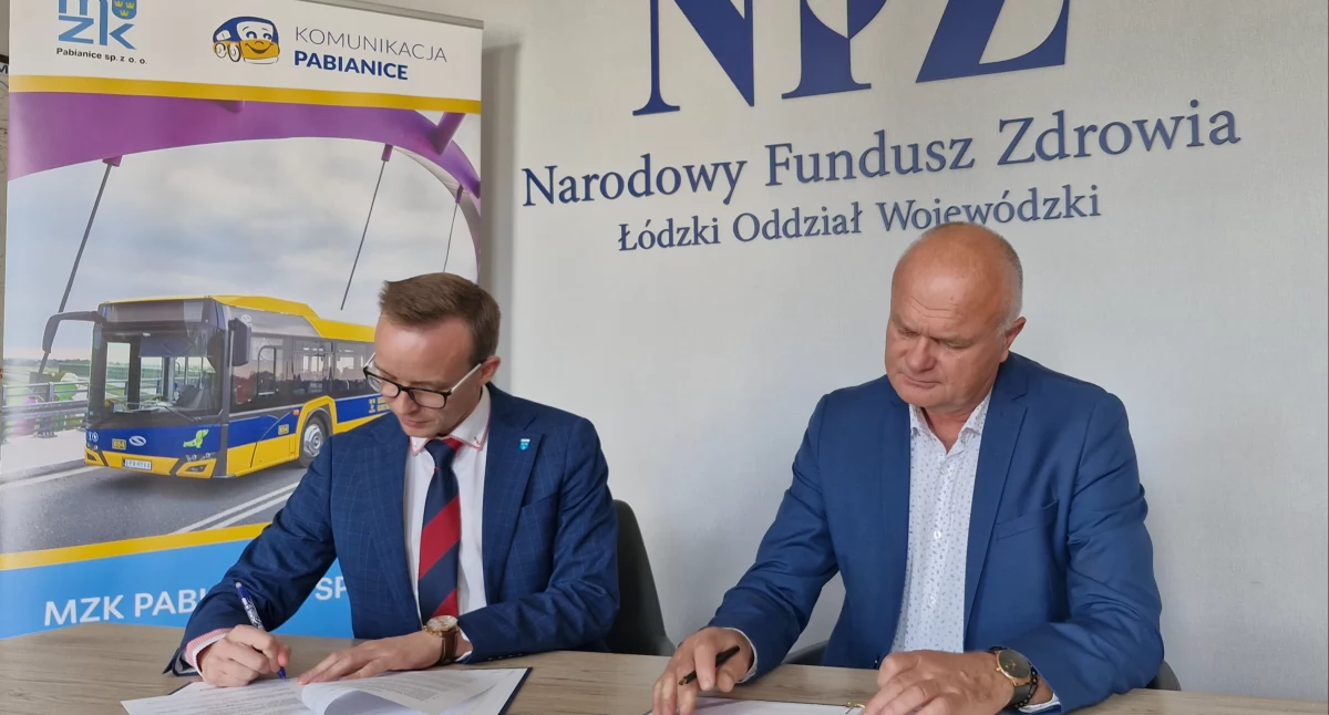 NFZ i MZK Pabianice razem dla zdrowia. W autobusach pojawią się informacje o mammografii i cytologii