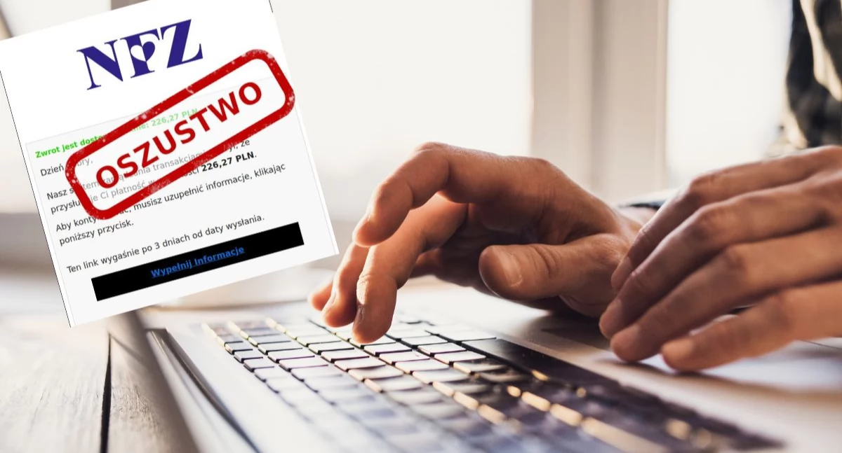 To nie są maile od NFZ. Ostrzeżenie przed oszustami