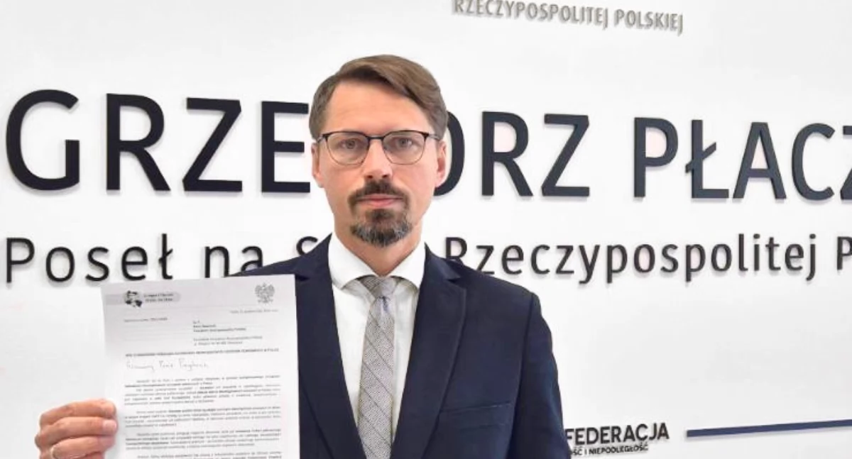 Poseł Konfederacji idzie na szczepieniową wojnę. Pisze do prezydenta