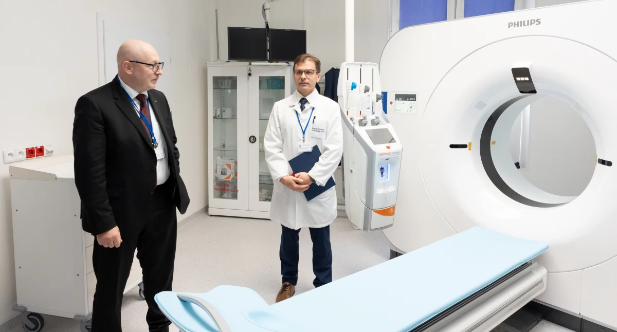 Szpital Dzieciątka Jezus z pierwszą w Polsce pracownią tomografii komputerowej z detektorem spektralnym