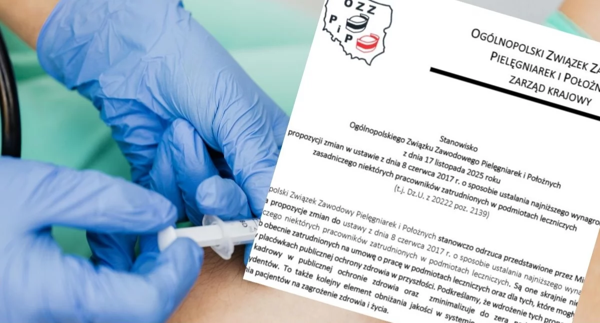 Gorąco w sprawie pensji. Protestują pielęgniarki i położne