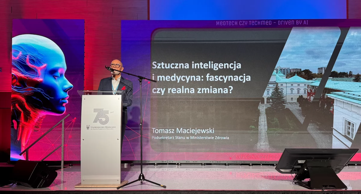 AI w ochronie zdrowia. Rekomendacje wiceministra zdrowia