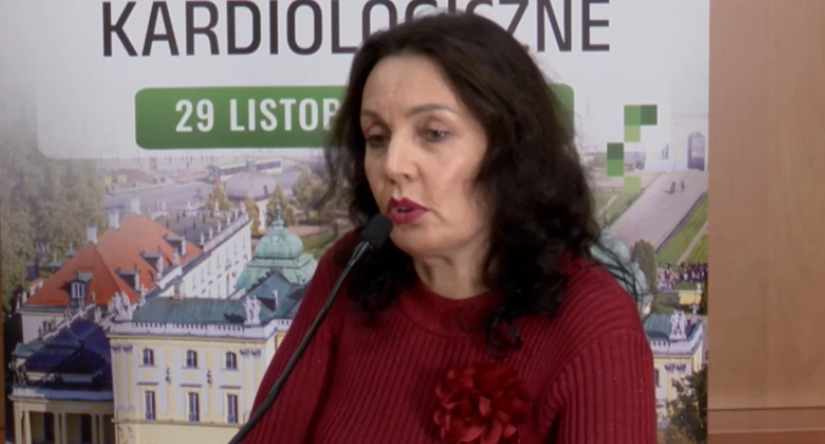 Dr hab. n. med. Anna Lisowska: „Stenoza aortalna jest obecnie najczęściej występującą wadą serca