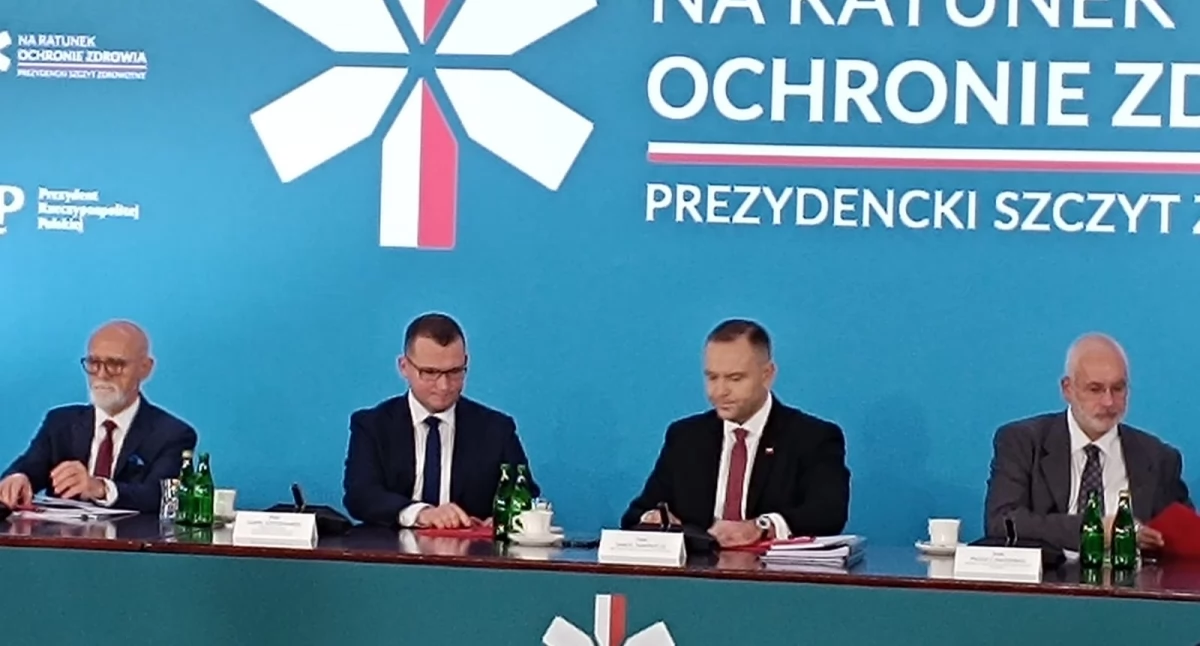 Karol Nawrocki o szczycie zdrowotnym: żałuję, że zabrakło czasu na otwartą rozmowę