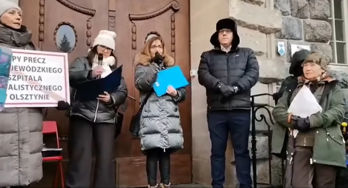 Związkowcy nie chcą połączenia szpitali w Olsztynie