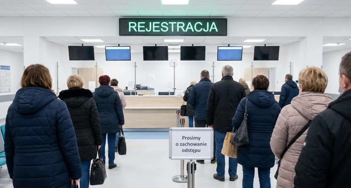 Kolonoskopia ze znieczuleniem – czekanie 310 dni. Najnowszy raport o kolejkach