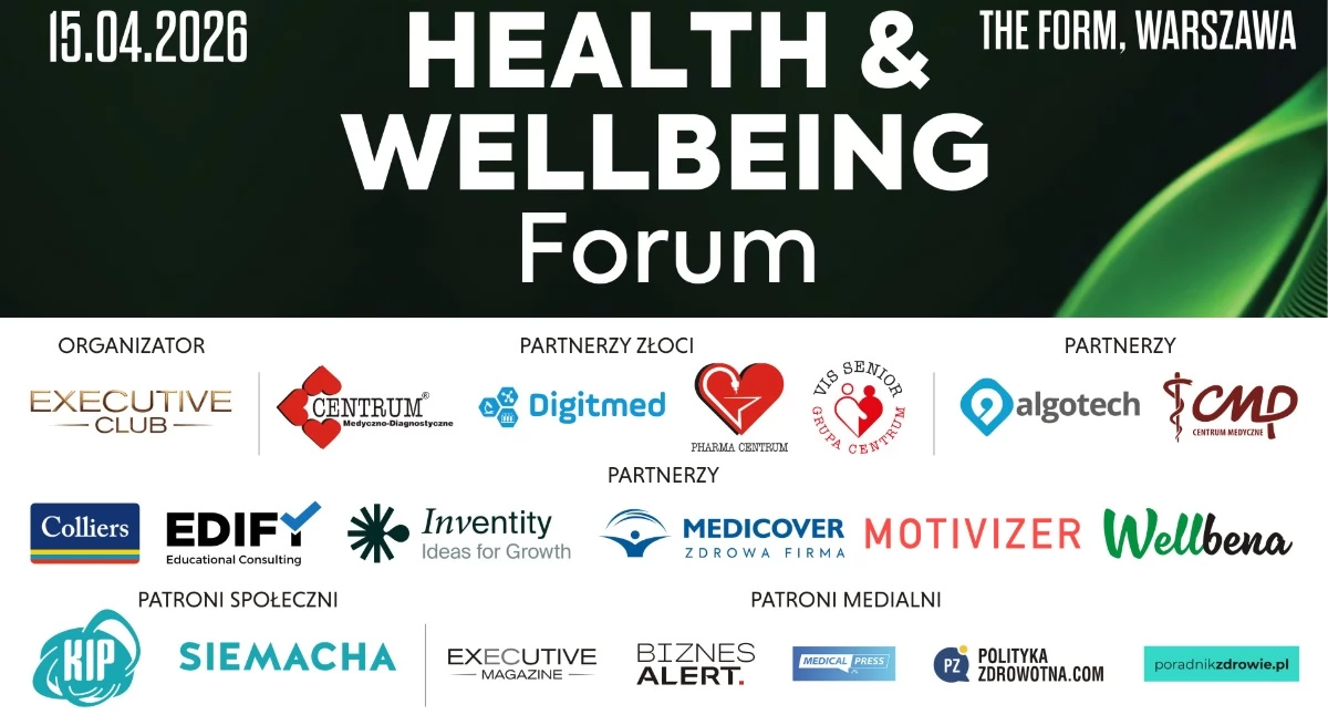 Health&Wellbeing Forum – dołącz do liderów kształtujących przyszłość dobrostanu w biznesie!