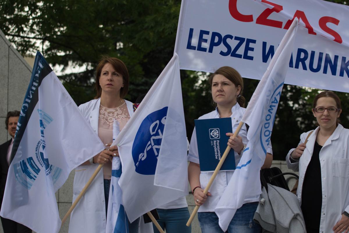 Lekarze zapowiadają strajk głodowy