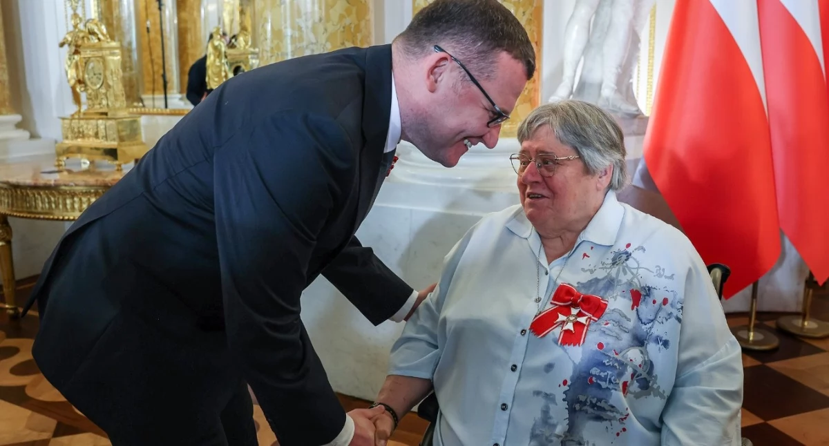 Dr Helena Pyz z Krzyżem Komandorskim Orderu Odrodzenia Polski. Lekarka doceniona za misję medyczną
