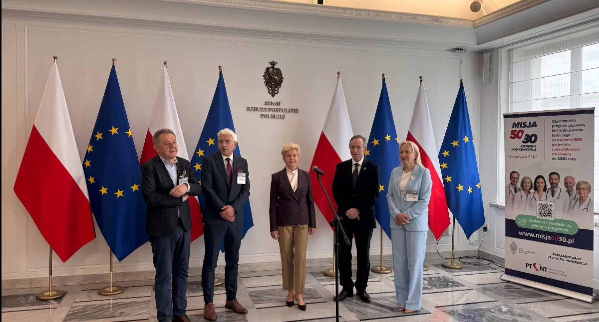 Misja 50/30 w Senacie. Nadciśnienie tętnicze wciąż jest źle kontrolowane u większości pacjentów