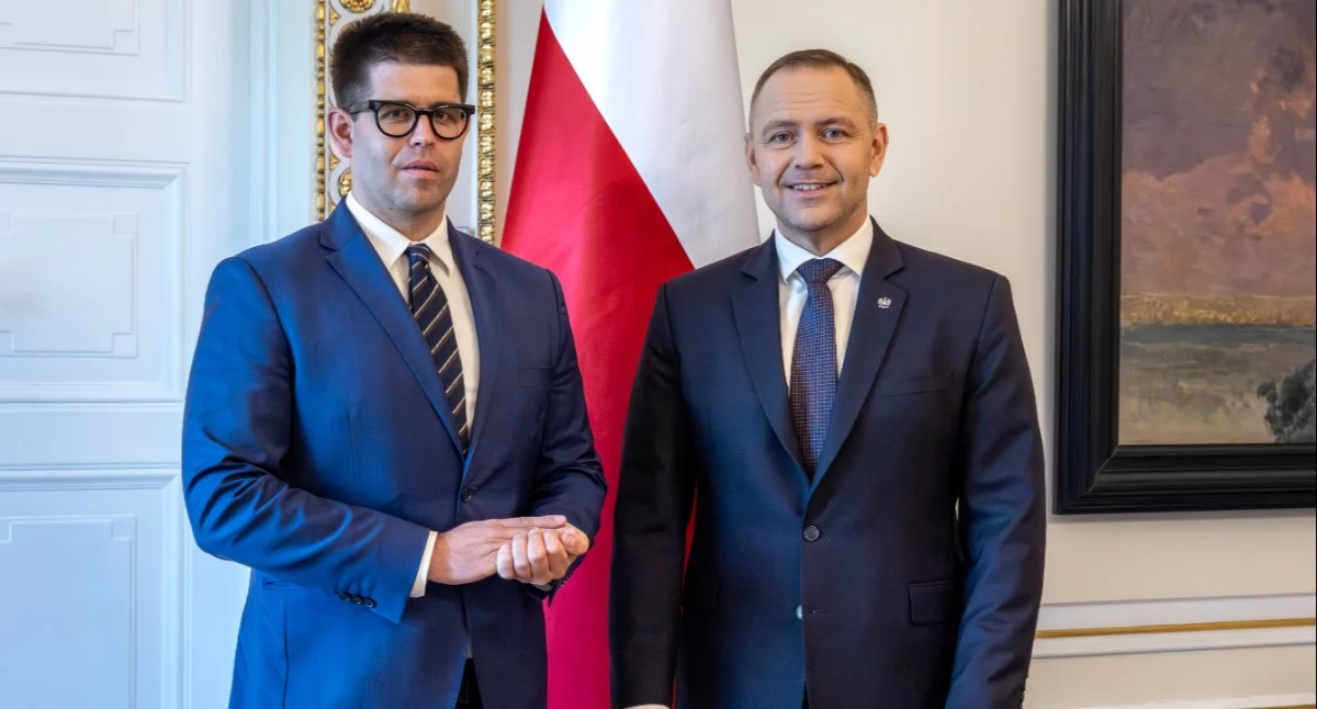 Łukasz Jankowski spotkał się z Karolem Nawrockim. NRL w sprawie znajomości języka polskiego przez lekarzy cudzoziemców