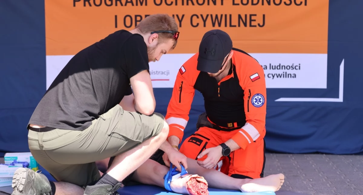 MSWiA: 100 tys. osób wzięło udział w krajowym treningu pierwszej pomocy.