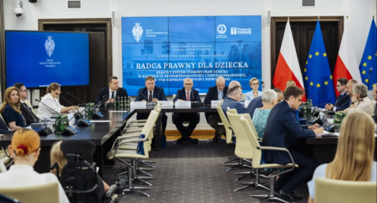 Senat: „To system musi się nauczyć człowieka”. Radca prawny dla dziecka zmieni ochronę praw dzieci?