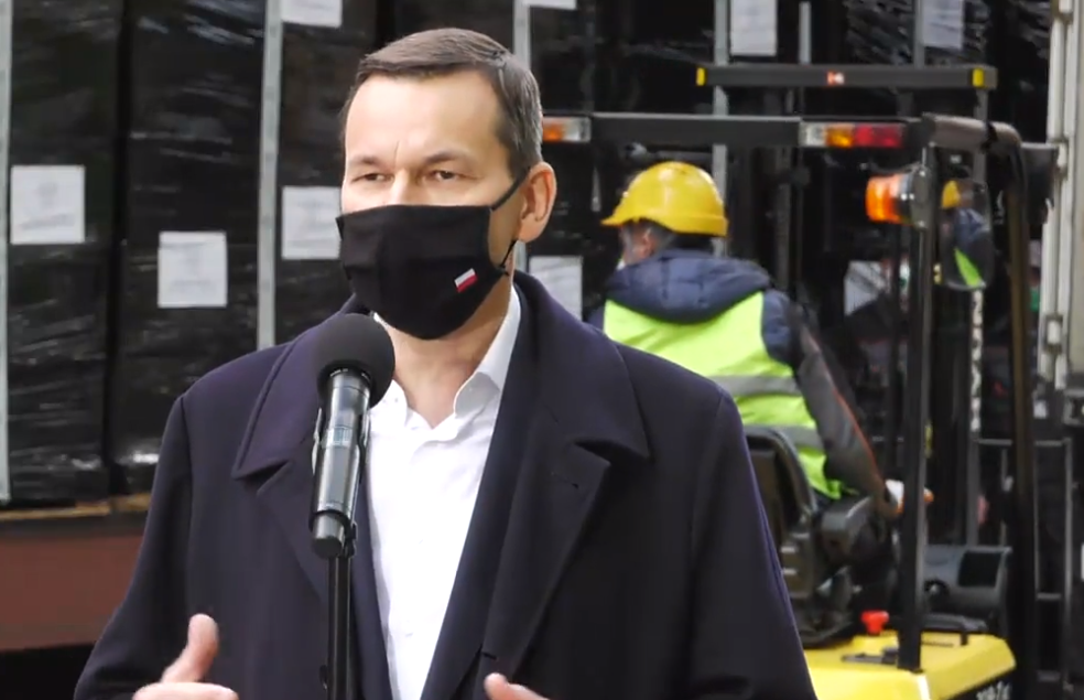 M.Morawiecki o dostępnym sprzęcie