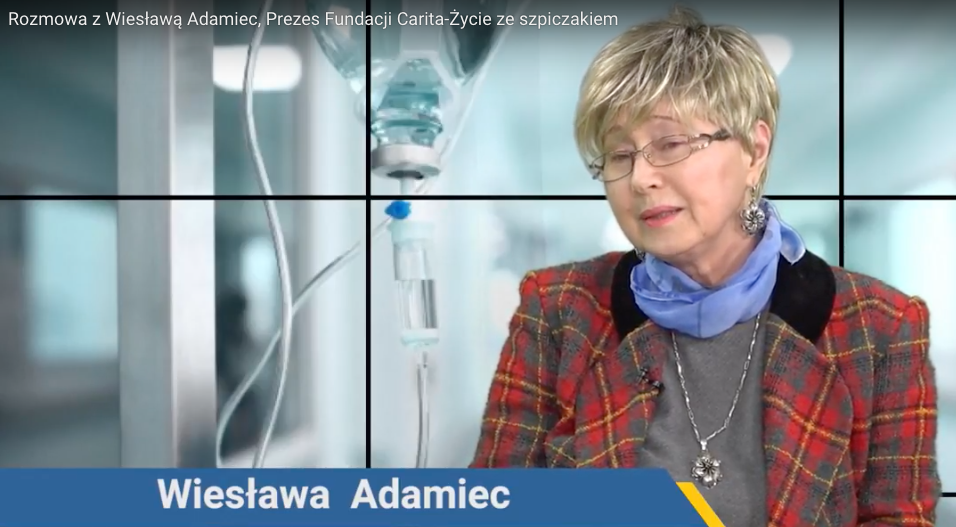 Kuracja: W. Adamiec z Carity o dostępie do leczenia szpiczaka (materiał wideo)