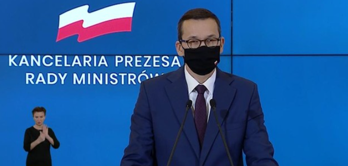 Premier: cała Polska w czerwonej strefie, nowe obostrzenia