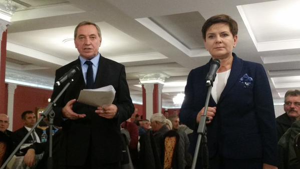 Beata Szydło obiecuje darmowe leki dla seniorów