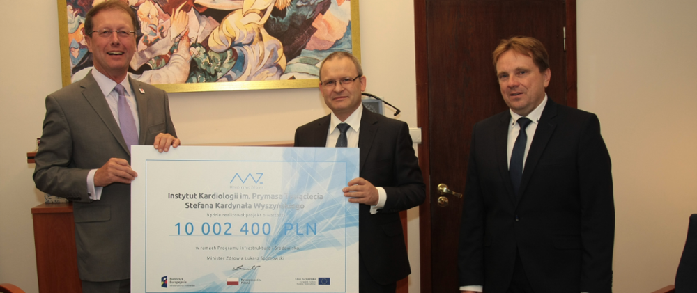10 mln na Ośrodek Leczenia Zaburzeń Rytmu i Niewydolności Serca w Warszawie