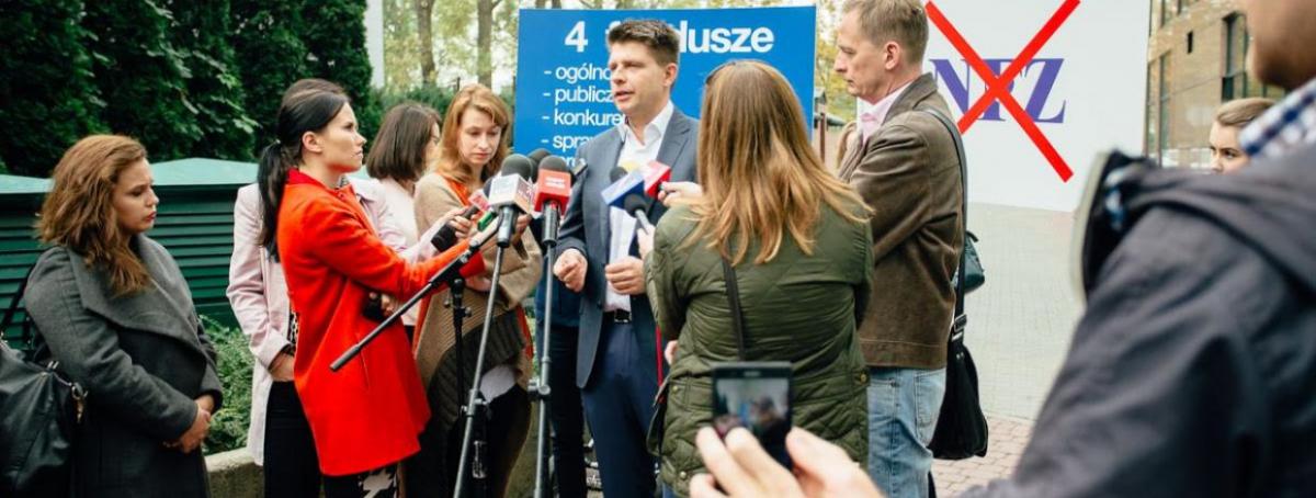 Petru: Zamiast NFZ – 4 publiczne, konkurujące ze sobą fundusze