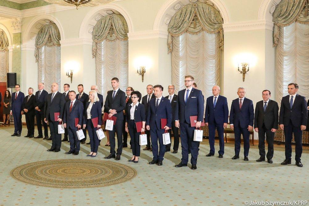 Zmiany w rządzie. Prezydent powołał nowych ministrów