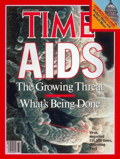 TIME przypomina o początkach walki z AIDS