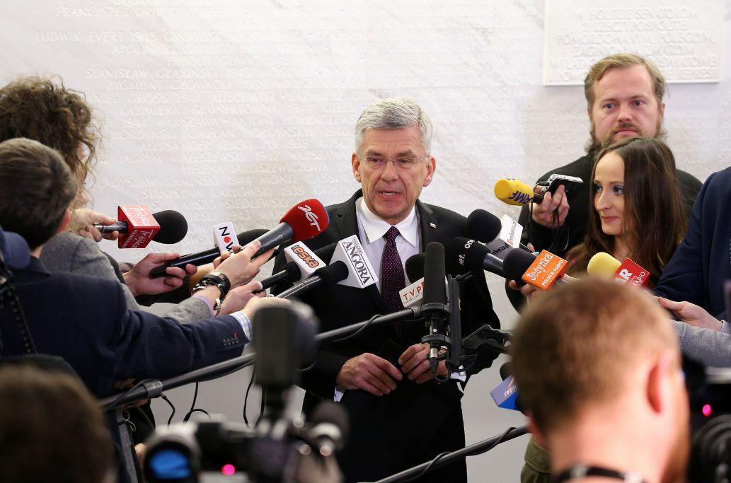 S. Karczewski ostro o wsparciu NIL dla protestujących rezydentów