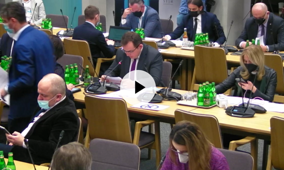 Sejm/ Ruszyło I czytanie tzw. projektu Lex Rychlik