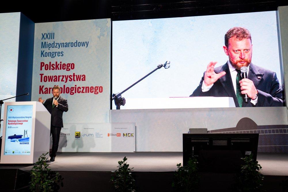 Ł.Szumowski na Kongresie PTK o osiągnięciach i wyzwaniach polskiej kardiologii