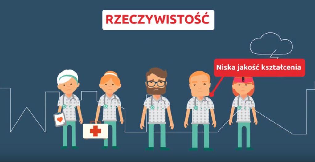 Rezydenci: chcemy leczyć w Polsce