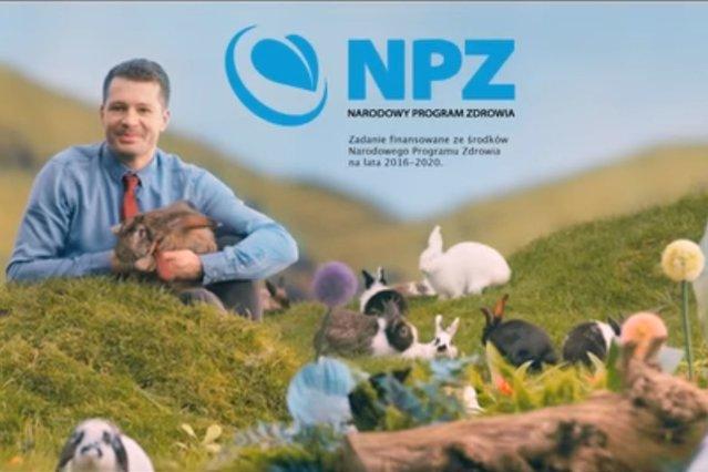 Spot z królikami ocenia dla PZ Patrycja Rzucidło
