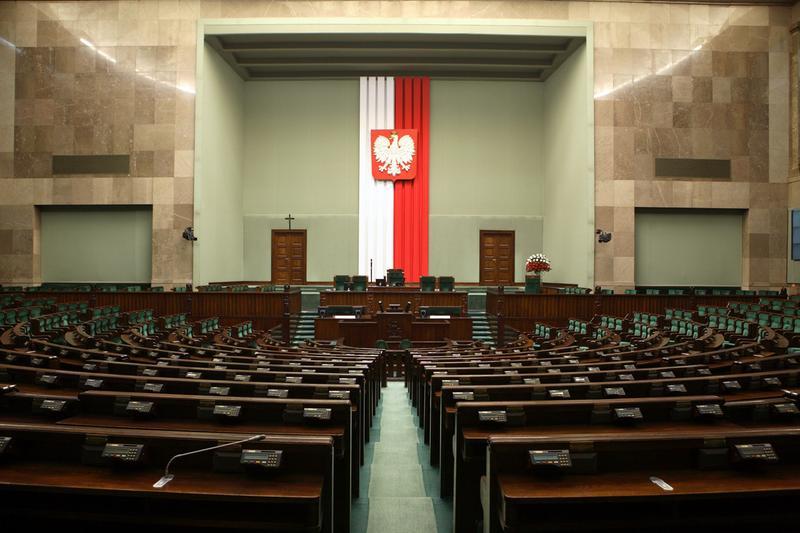 Galeria sejmowa zamknięta dla medyków