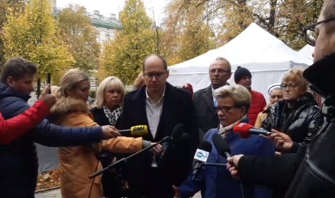 Komitet Protestacyjno-Strajkowy nie doczekał się ministra