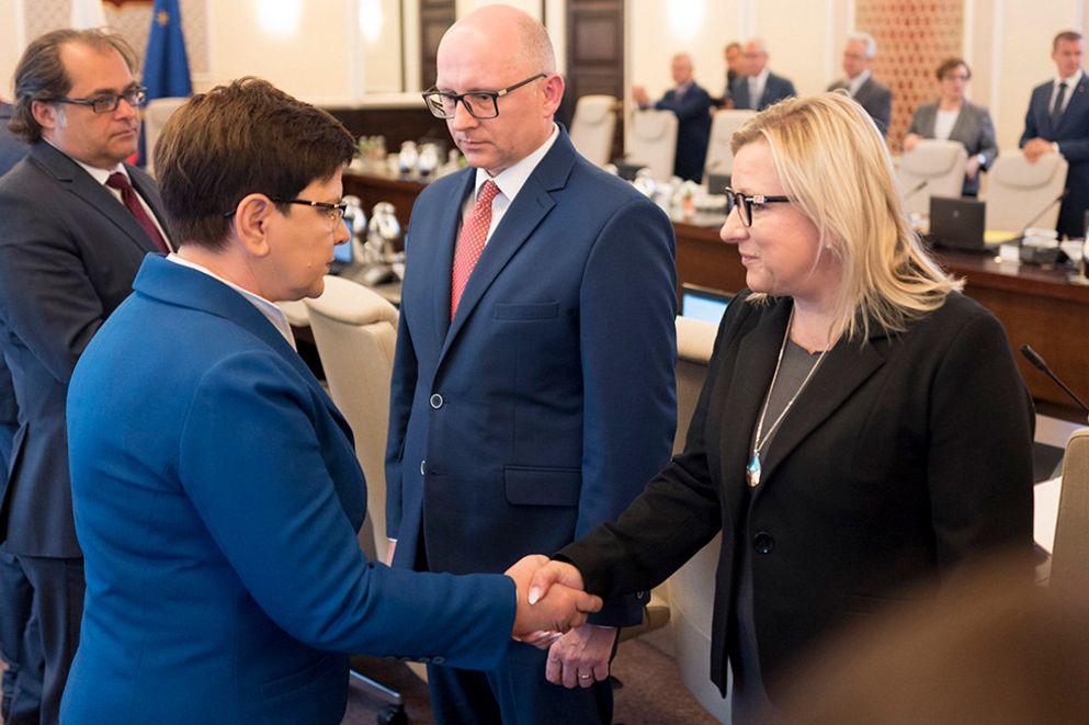 B. Kempa: zakończenie protestu warunkiem spotkania z premier Szydło