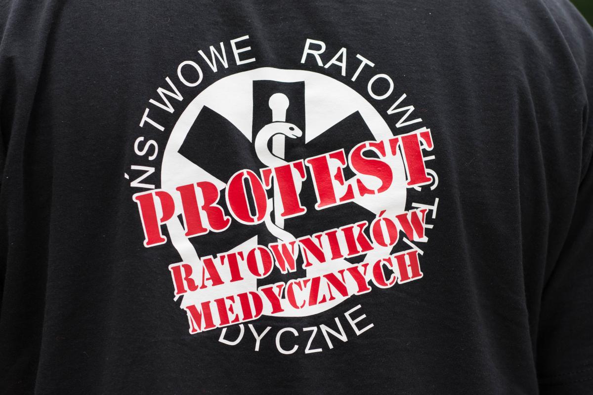 Ratownicy: Protest będzie trwał dopóki rząd nie spełni naszych postulatów