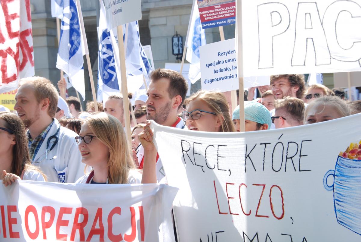 Dziś minister Ł. Szumowski spotka się z rezydentami (zapowiedzi)