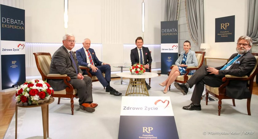 Debata ekspercka projektu „Zdrowe Życie” w Pałacu Prezydenckim
