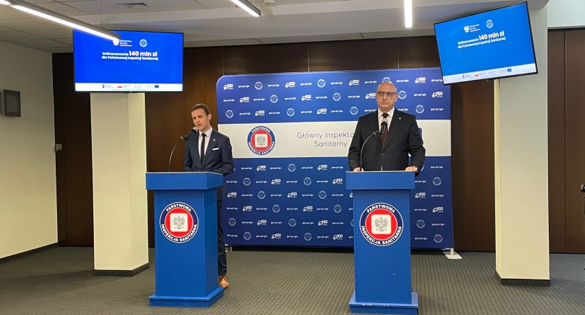 140 mln złotych na rozwój Państwowej Inspekcji Sanitarnej