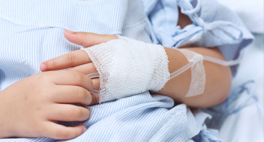 2/3 miejsc na oddziałach pediatrycznych w całej Polsce jest zajętych