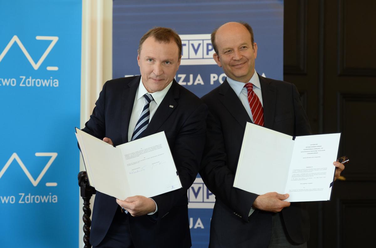 Więcej (ministerstwa) zdrowia w TVP