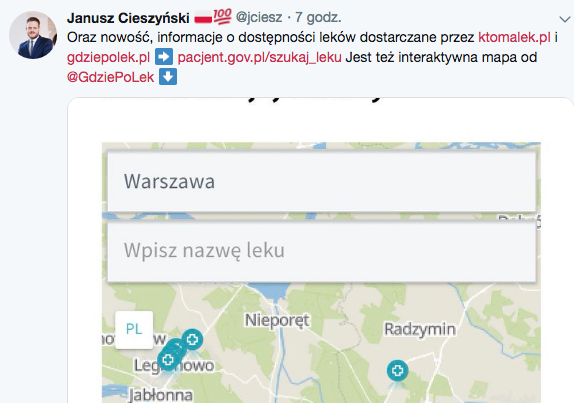 Wyszukiwarka leków MZ prowadzi pacjentów do sieci aptek - alarmują farmaceuci