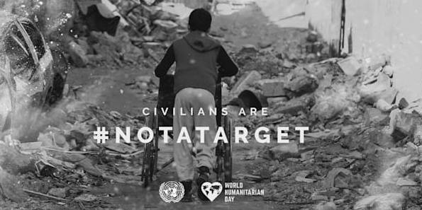 #NotATarget : dziś Światowy Dzień Pomocy Humanitarnej