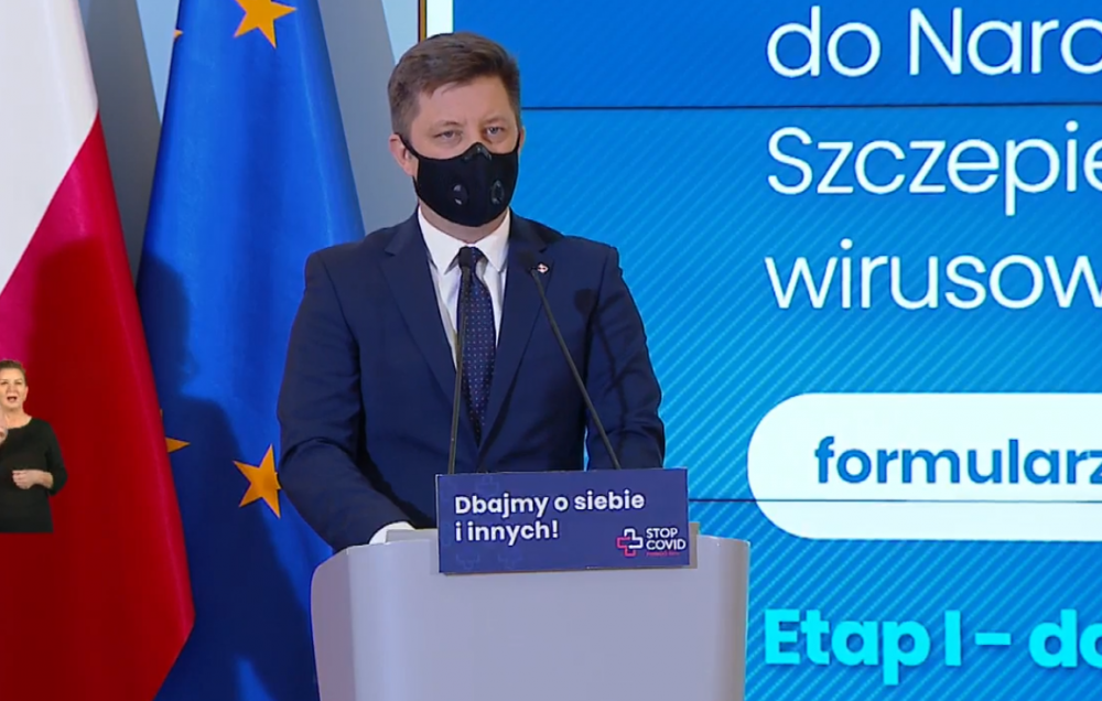 M.Dworczyk o dostępnych łóżkach covidowych i respiratorach
