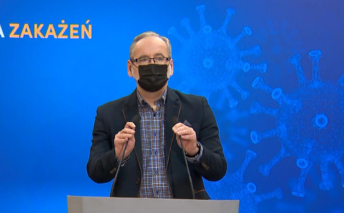 A.Niedzielski: Ponad 30 tys. zakażeń. Sytuacja staje się dramatyczna