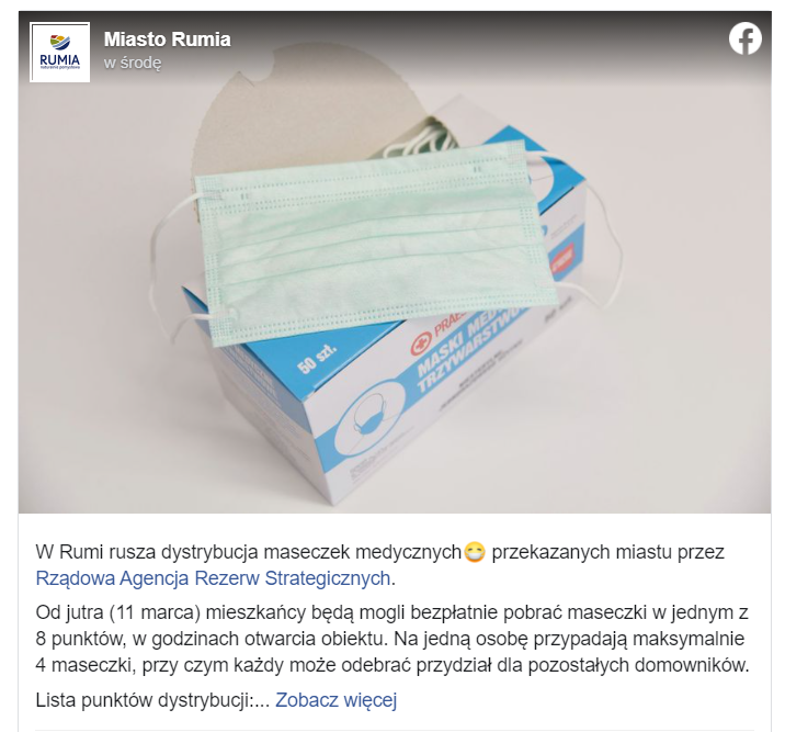 Bezpłatne maseczki w wybranych województwach. Gdzie odebrać?
