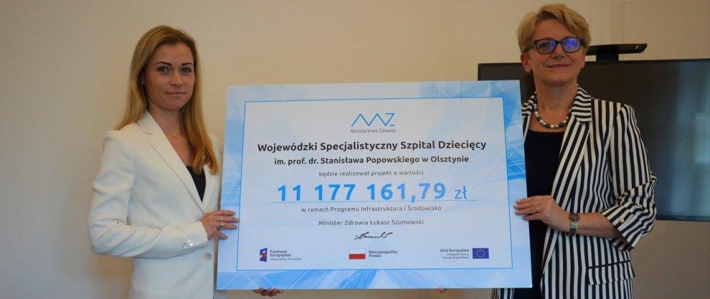 Centrum urazowe dla dzieci za 11,2 mln zł w Olsztynie