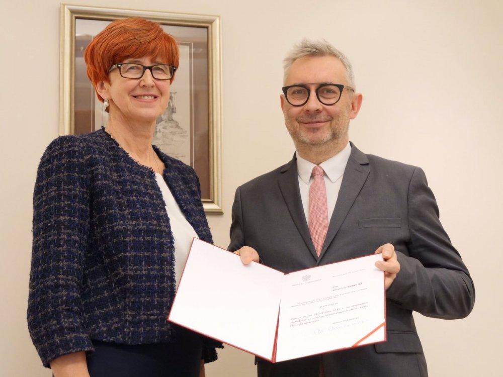 MRPiPS: Nowy wiceminister odpowiedzialny m.in. za informatyzację i fundusze europejskie