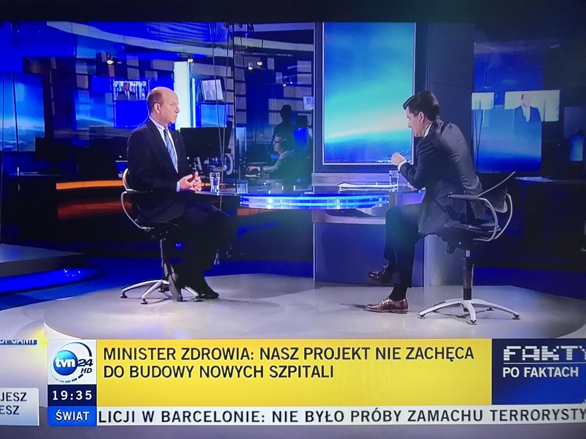 Radziwiłł: pacjenci odczują zmiany już 1 października