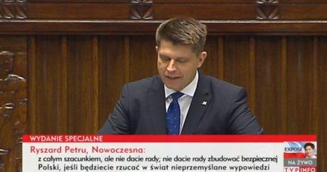 Petru w debacie nad expose: Nie dacie rady poprawić systemu ochrony zdrowia