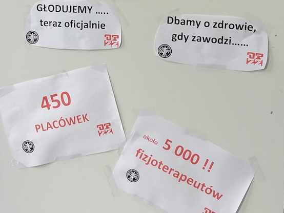 Fizjoterapeuci: ok. 5 tys. osób oddaje dziś krew w ramach protestu