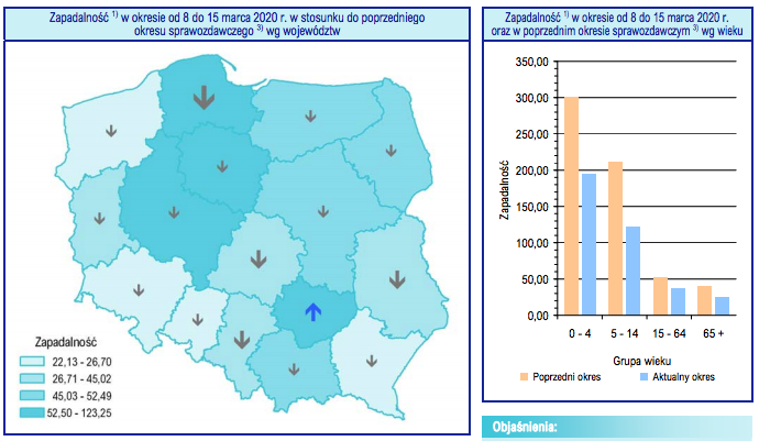 Grypa w Polsce: 370 tys. zachorowań i 14 zgonów do połowy marca